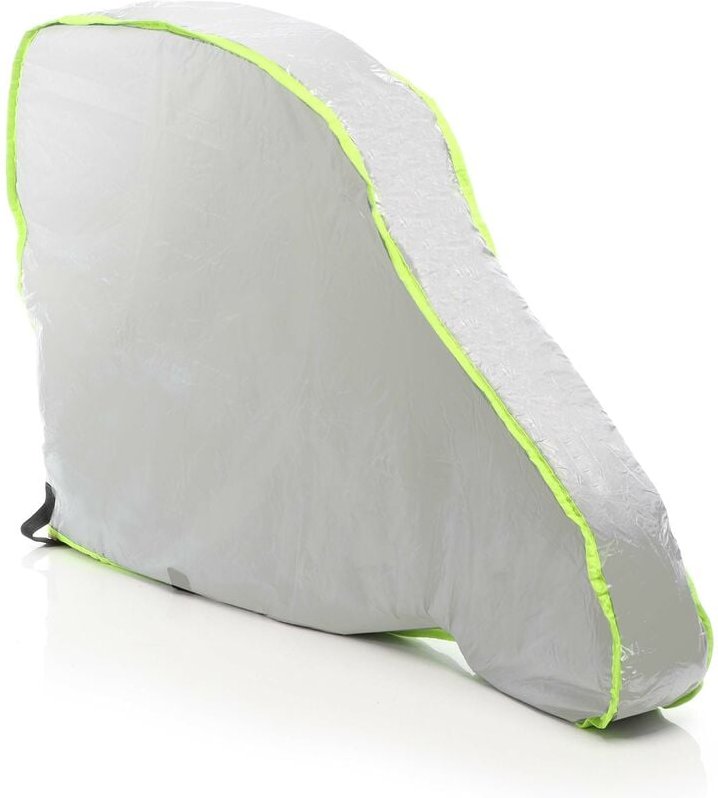 Wiltec Deichselabdeckung Silberfarben 95x61x15cm Deichselhaube für Wohnwagen und Anhänger, UV-beständig, wasserdicht, 2 ...