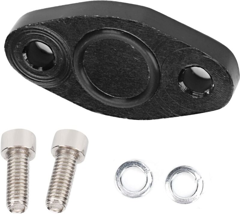 Zoternen - Billet-Aluminium-Auspuffzubehör für SAi 18T Motor-Eliminator-Blockplatte, passend für Mk4 tt B5 B6