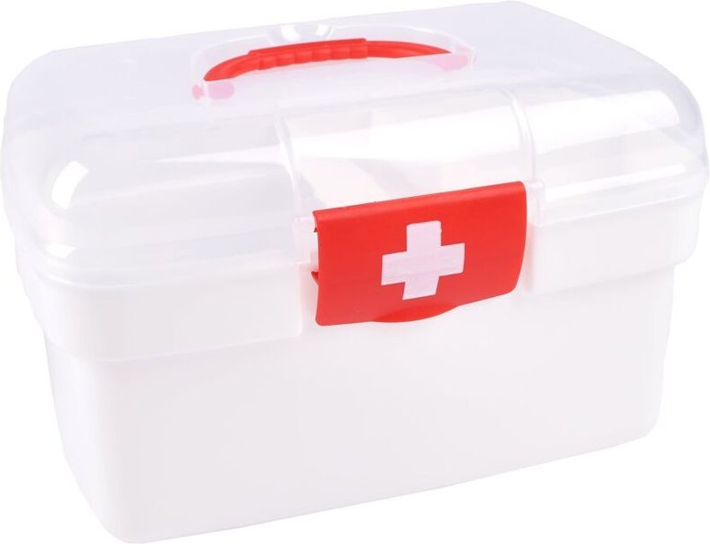 ERSTE-HILFE-SET Medikamenten-Organizer-Behälter Zusätzliche Fachebene (83880001)