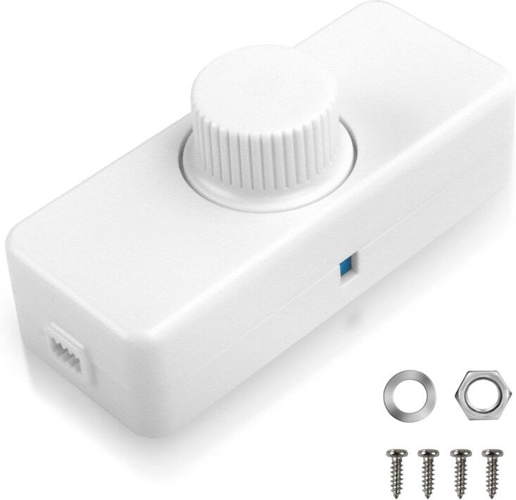 LED-Lichtdimmer 3W-100W Dimmerschalter und Drehdimmer 220-240V mit dimmbarem Smart Button für dimmbare LED-Lampen usw.