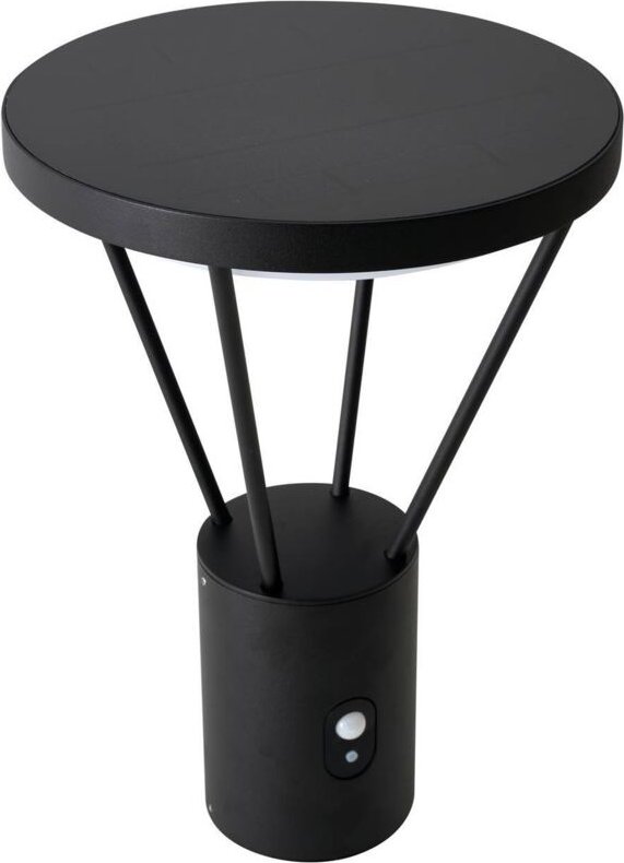 Lucande - Solarleuchten 'Elario' aus Aluminium mit Bewegungsmelder von