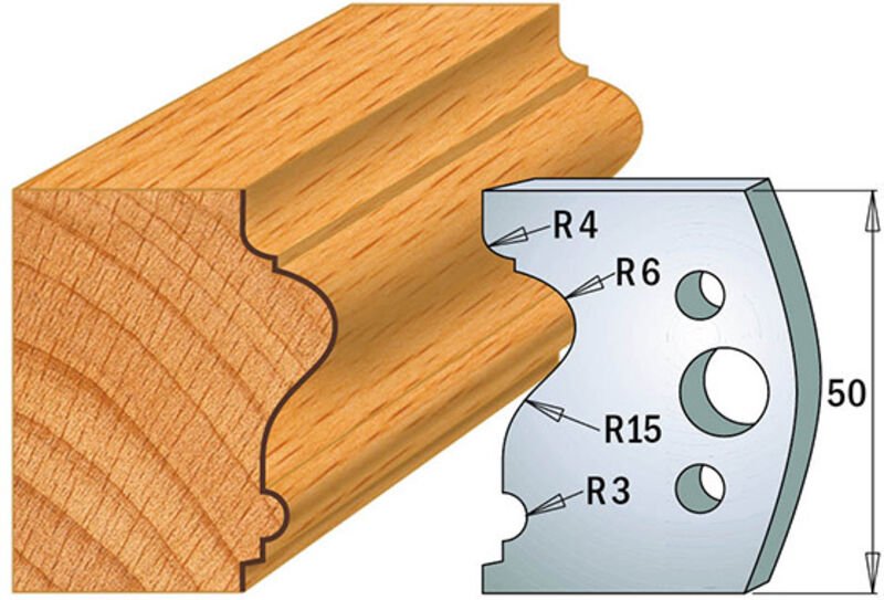 691.512 Paar Abweiser 50x4mm