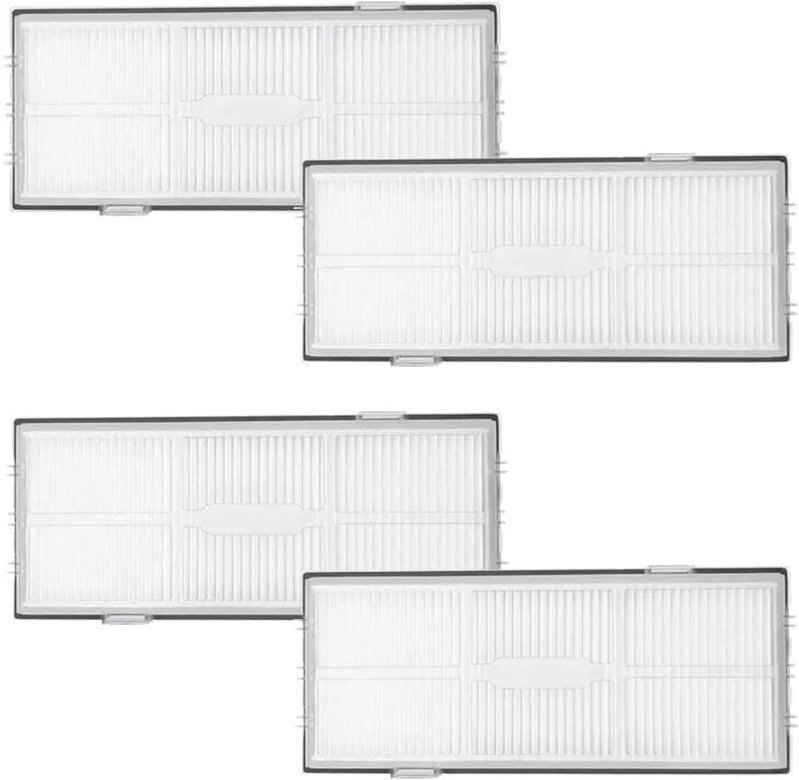 4-Stück HEPA-Filter Zubehör für Roborock S8/ S8+/ S8 Pro Ultra/ S7/ S7 Maxv/ S7 Maxv Ultra/ S7 Pro Ultra, Waschbarer, St...
