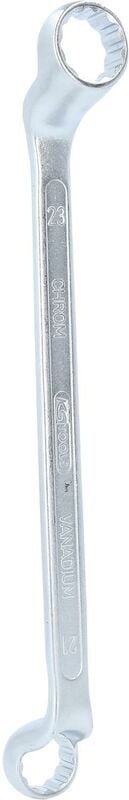 Doppel-Ringschlüssel, gekröpft, 21x23mm