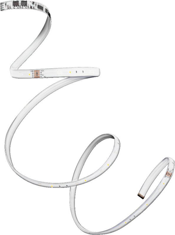 Ledvance - flex audio 5M LED-Streifen vr rc, weiß, 21W, 320lm, warmweißes Licht, integrierter Sound-Receiver, RGB-Farbse...