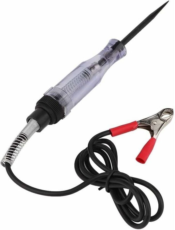 Spannungsprüfstift, elektrischer Prüfstift, Stromkreistester, 6 V, 24 V, elektrischer Prüfstift, elektrische Spannung, a...