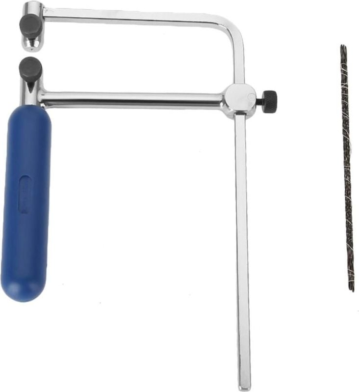 Juwelier-Sägerahmen-Set mit Klingen, Schmucksägen-Set mit Sägeblatt, Werkzeugrahmen zur Schmuckherstellung, verstellbare...