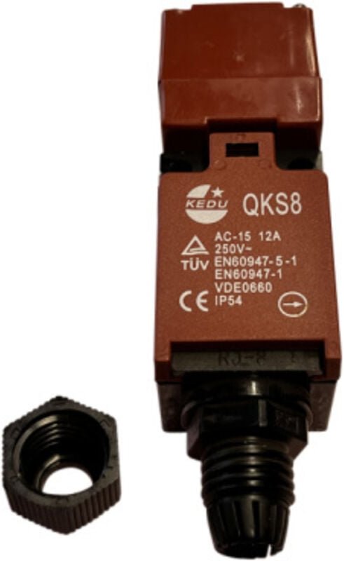 KEDU QKS8 Sicherheit Schlüsselschalter NC NO Zweipolig Maschine Verriegelung Türschalter 250V/400V
