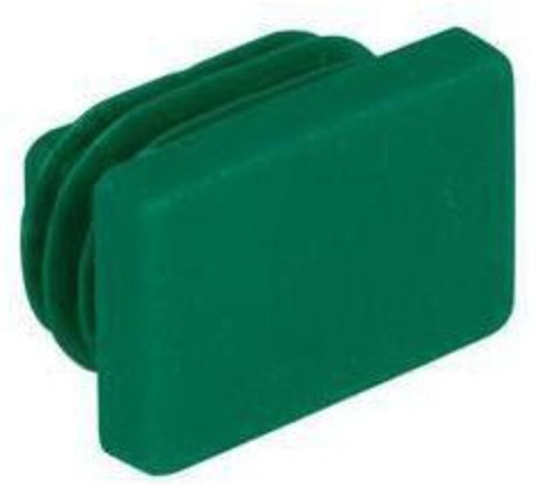 Walraven RapidRail Schienenendstopfen 6566000 27x18mm, für WM0-15, grün, Polyethylen