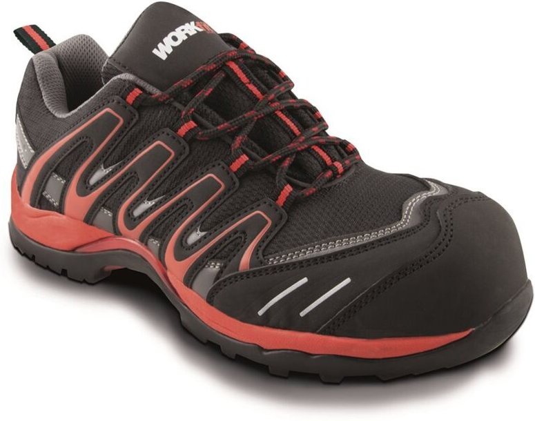 Esd Workfit Trail Roter Sicherheitsschuh Nr. 45
