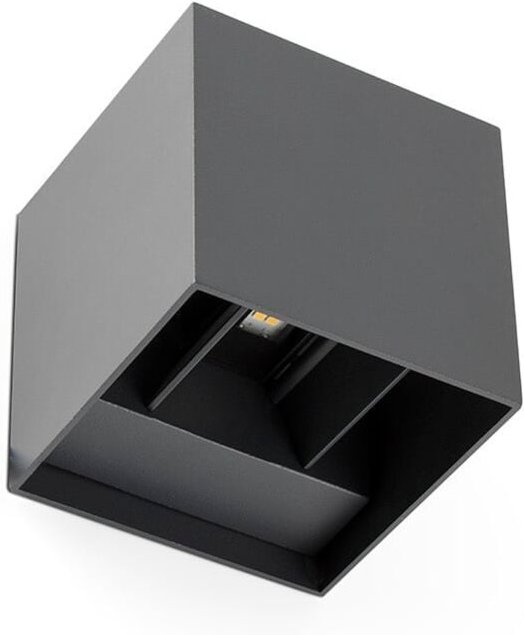 Ols Original - roma Wandleuchte Außenbereich grau