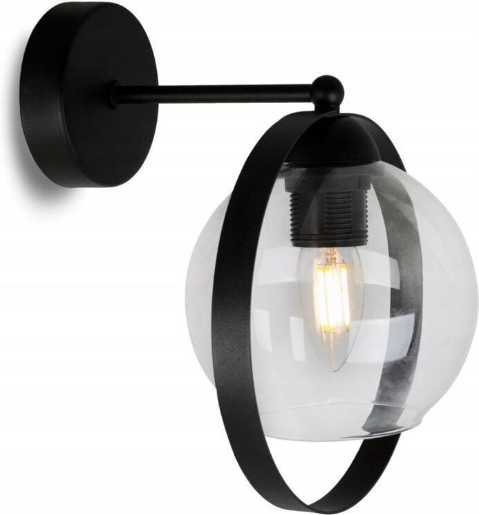 Moderne Lampe Wandleuchte Glasringlampe