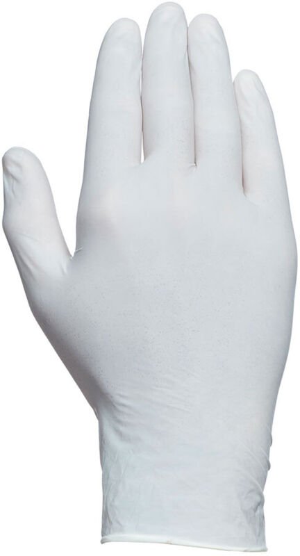 Thumbnail - Juba - Schachtel mit 100 Einweg-Latexhandschuhen mit Puder Größe 8