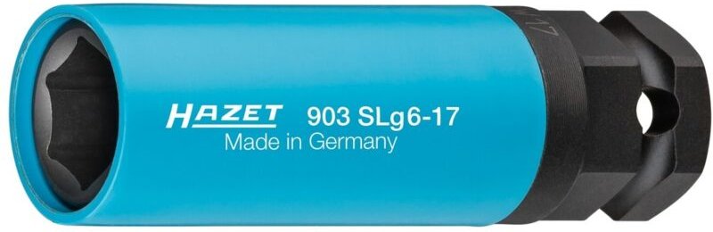 Schlag-, Maschinenschrauber Steckschlüsseleinsatz, Außen-Sechskant-Tractionsprofil, sw 17, 85 mm lang - Hazet