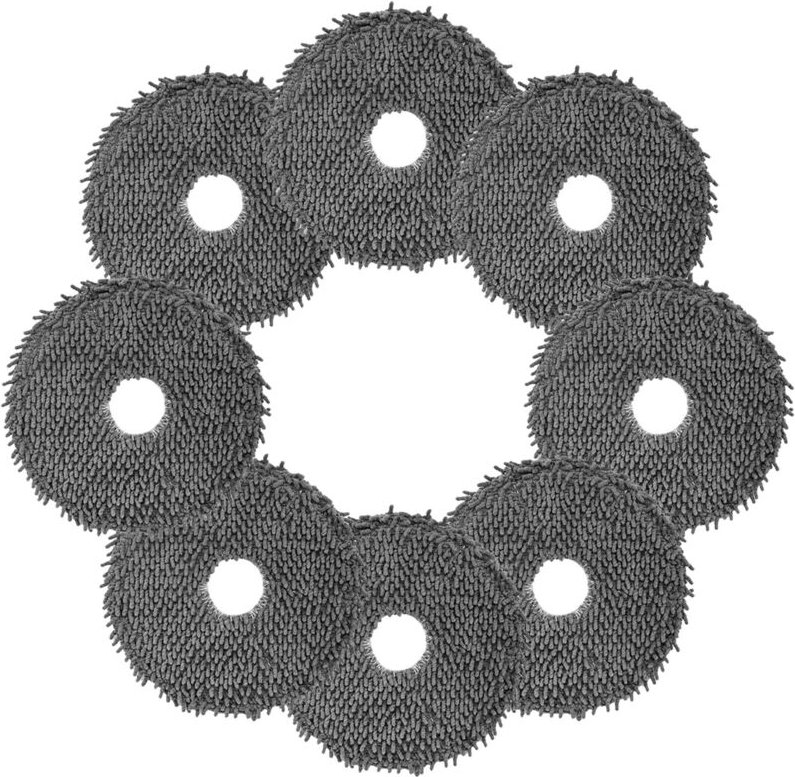 8-teiliges Zubehörset Saugroboter-Wischmatten für iRobot Roomba Plus 505 Combo/405 Combo Roboter, wiederverwendbar und w...