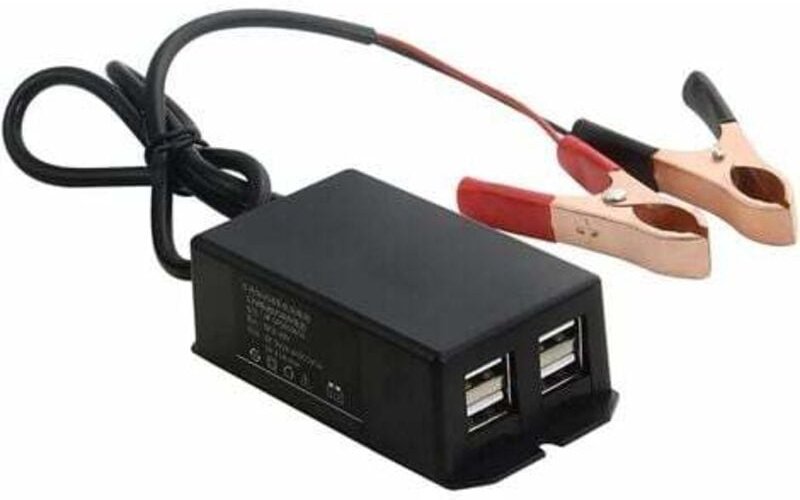 Thumbnail - 12 v 24 v auf 5 v USB-Netzteil, wasserdichtes Motorrad-Handy-Ladegerät, USB-Motorrad-Ladegerät, Motorrad-USB-Ladegerät-A...