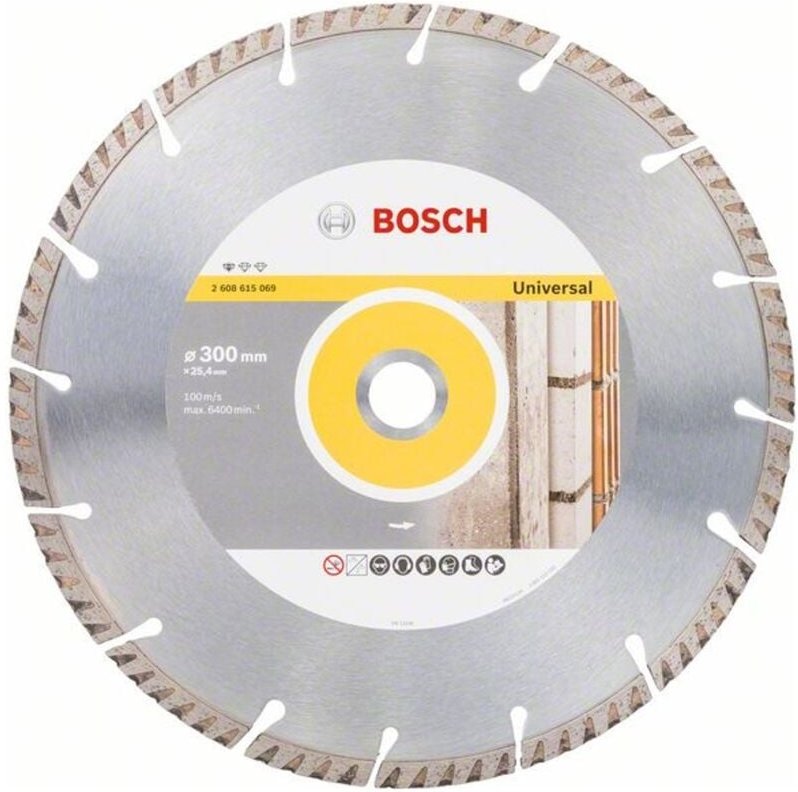 ProDiamanttrennscheibe Standard für Universal 300 x 25,40 mm 2608615069 - Bosch