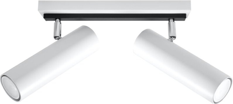 Direzione - 2 Light Spotlight Bar Weiß, GU10 - Sollux