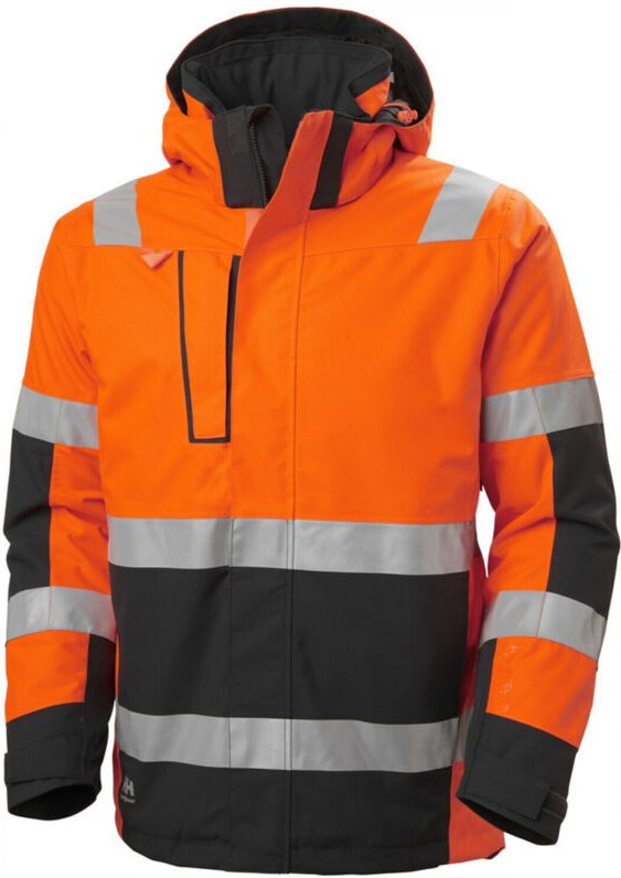 Winterjacke alna, warnorange/ebony, Gr.L Helly Hansen
