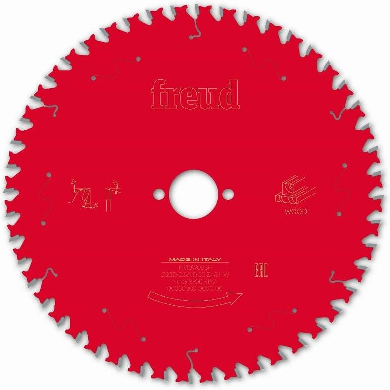 Freud - Sägeblatt für Handkreissäge Ø230 2,8/1,8 AL30 Z48 ba 15° - F03FS09730 -FR19W003H