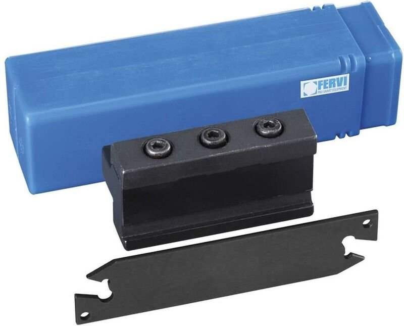 Schneidplattenblock sätze abstechmeissel für drehmaschine Fervi T089