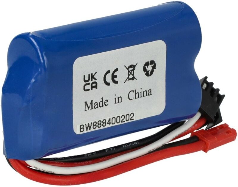 Vhbw - Akku kompatibel mit Wltoys A969-A, A959-A Modellbau (350mAh, 6,4V, Li-Ion, 55 x 39 x 17 mm, bec)