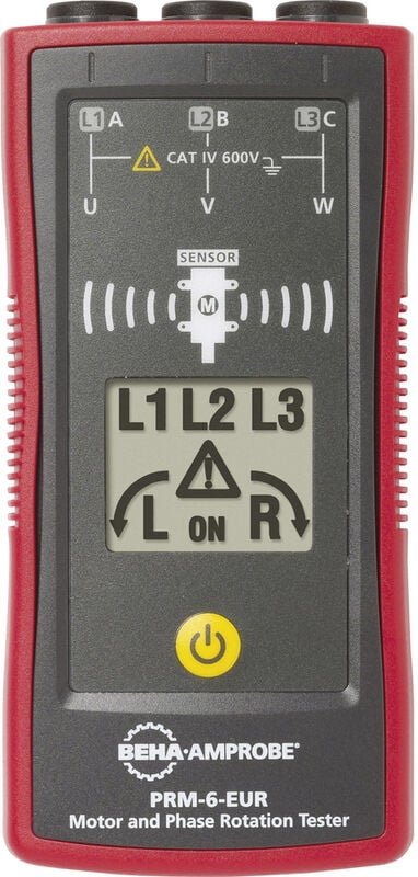Fluke - Beha Amprobe PRM-6-EUR Drehfeldmessgerät cat iv 600 v lcd
