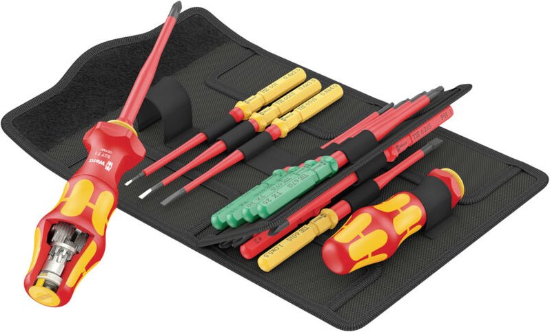 Satz mit 16 Stück Wera Kraftform Kompakt Turbo