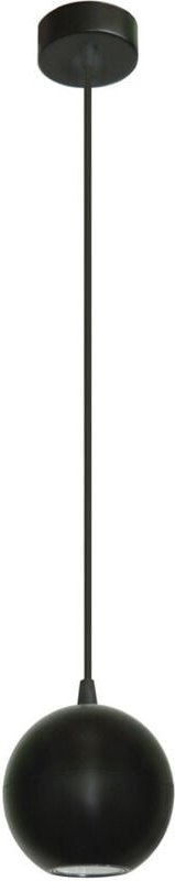 Midway Dome Pendelleuchte Schwarz 12cm - Helam