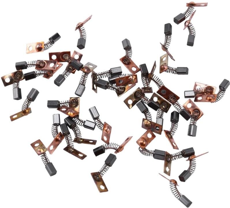 Thumbnail - 40 Stücke Elektromotor Kohlebürsten Ersetzen Für/Saeyang Serie Dental Schleifen Maschine Mikromotor Handstück 3X3X4,5mm
