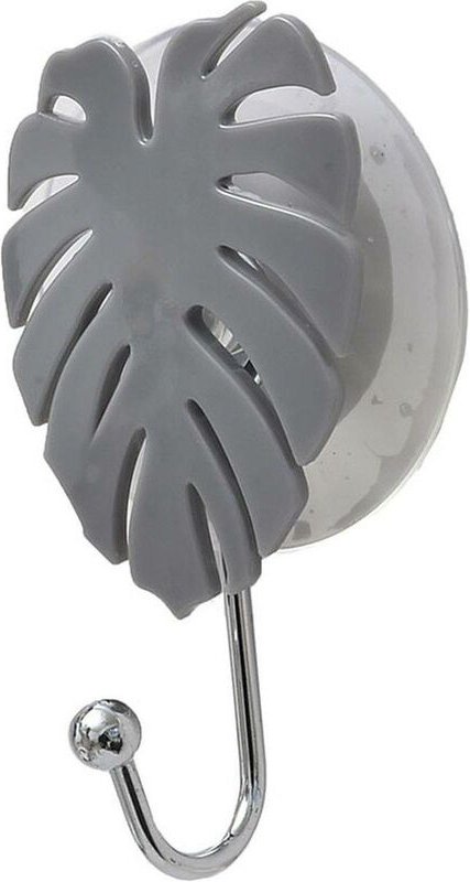 Blatthaken ps auf saugnapf - grau Tendance