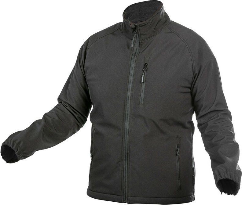 Högert wasserabweisende Softshelljacke "Biese" Schwarz XL