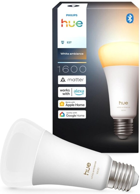 Philips Hue Smarte LED-Birne Weiß 13,5 W
