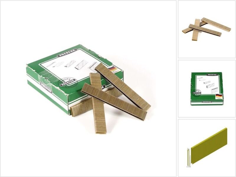 Prebena - E20CNKHA Heftklammern 20mm 9200 Stück - aus verzinktem Stahl, geharzt