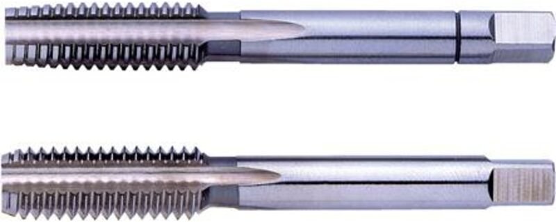 Eventus by Exact 10109 Handgewindebohrer-Set 2teilig metrisch fein Mf8 1 mm Rechtsschneidend din 21