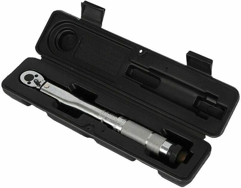 Drehmomentschlüssel 1/4 Zoll kalibriert 5-25 nm Drehmoment-Ratschenbox - Ulisem