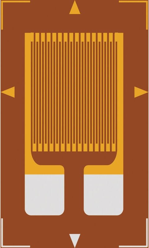 100635 Dehnmessstreifen 4 St. (L x B) 4.5 mm x 3.5 mm