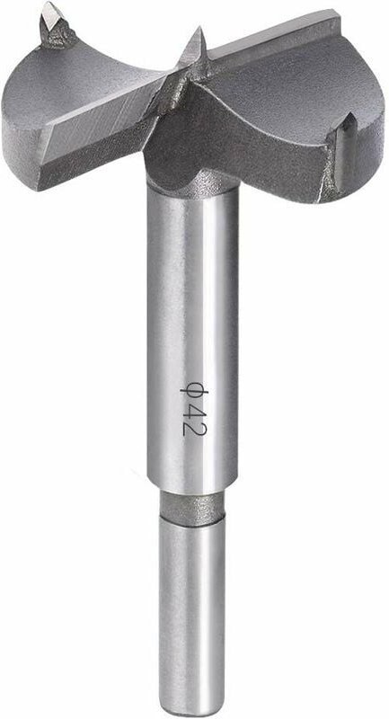 Holzbohrer, 42 mm Hartmetall-Holzschneider, zum Einbau von Holztüren mit Kugelform, Schubladen, Sperrholz, hilft Ihnen s...