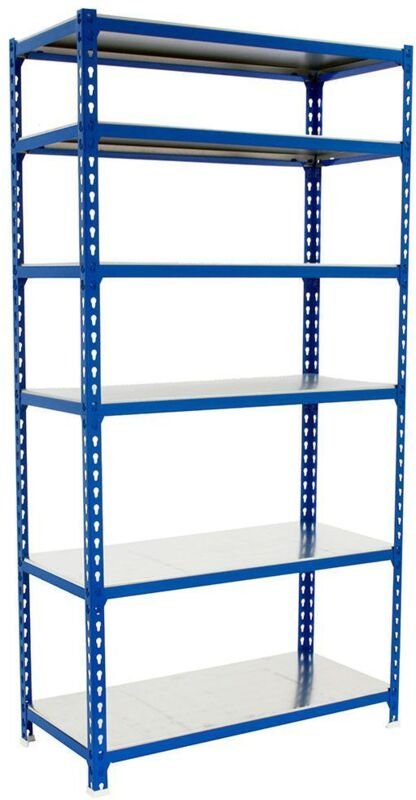 Simonrack Simonclick Superplus 6 Regale blau galva