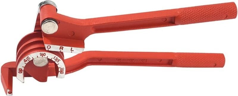 Ersandy - Rohrbieger, 3-in-1-Bieger, 6 mm/8 mm/10 mm Kupferrohrbieger, 180°-Kupferrohrschneider, robuster manueller Rohr...