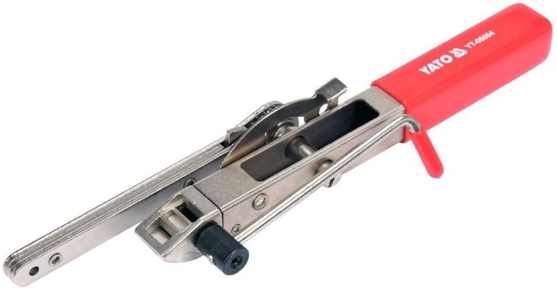 Yato - Schlauchband-Spannwerkzeug Schlauchschellen Achsmanschetten Zange Endlos-Schlauchbändern