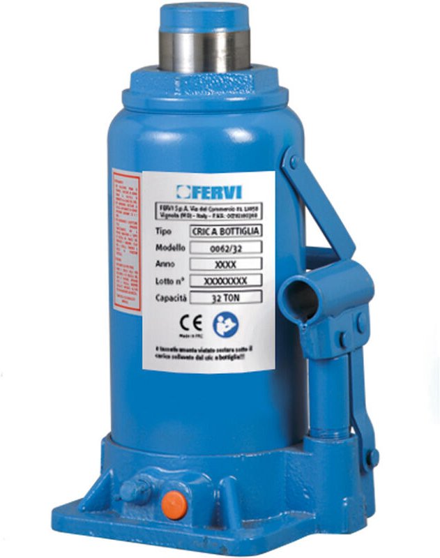 Fervi - wagenheber hydraulisch 32 ton stemelwagenheber stempelheber heber 0062/32