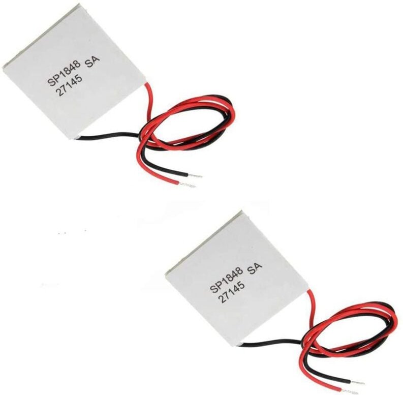 Tlily - 2 StüCke 40X40Mm Thermoelektrischer Stromgenerator SP1848 27145 Peltier teg