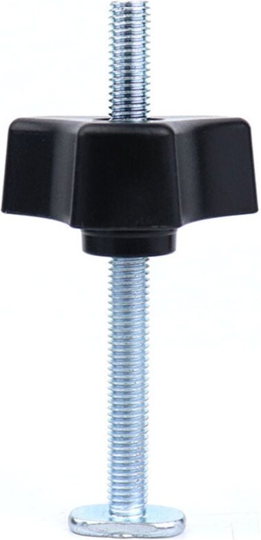 T-Schienen-T-Nut-Klemme, T-Nut-Metall-T-Schienen-Befestigungswerkzeug, Schnellklemme für die Holzbearbeitung (nur 2 T-Sc...