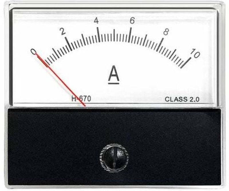 Strom Analog Panel Meter Amperemeter Gauge Klasse 2,0 Präzision DC 0-10A Analog Amperemeter Ampere Messen Tester Gauge P...