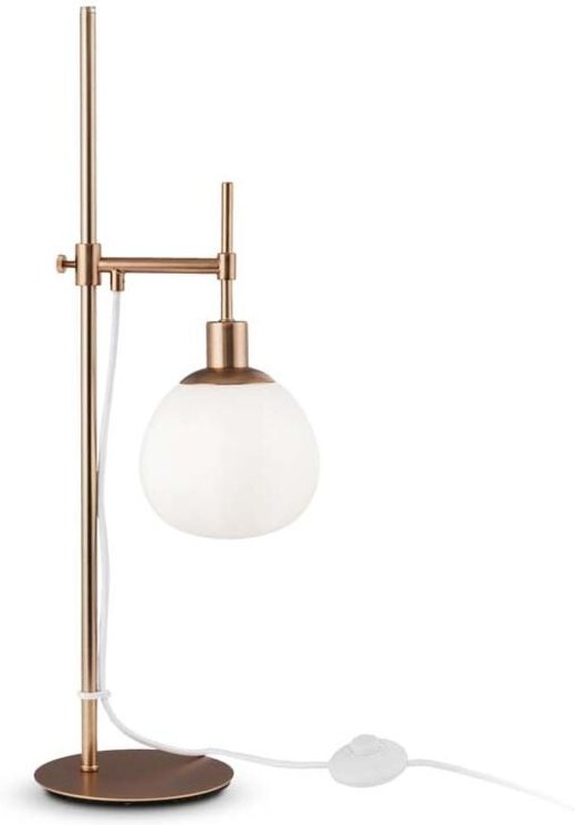 Tischlampe Tischleuchte Beistellleuchte Leselampe Leseleuchte Metall messing E14