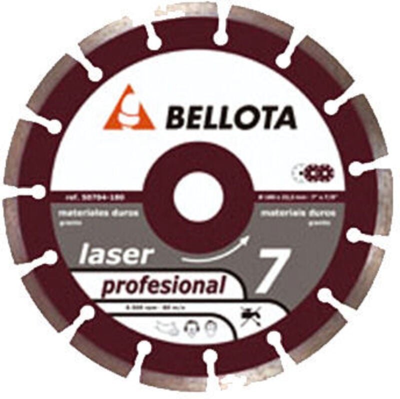 ACORN 50704 Trennscheibe für Granit 230x22,2x7,0 mm SEGMENTIERTER LASER PRO7