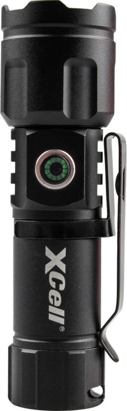 XCell Lunalux Mini LED Taschenlampe mit Magnethalterung, mit Stroboskopmodus akkubetrieben 245 lm 24