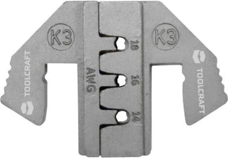 PLE-0K3 Crimp-Einsätze Geeignet für Stecker: deutsch Quetschbereich awg: 14 bis 18 awg Pas - Toolcraft