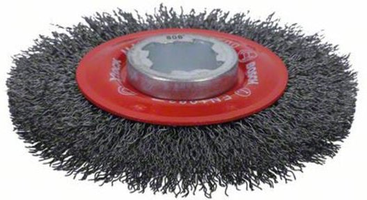 Accessories Scheibenbürste Clean for Metal x-lock, gewellt, 115 mm, 0,3 mm 2608620732 1 St. - Bosch